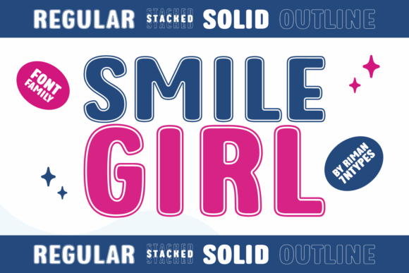 Discovering Smile Girl: A Bold Display Typeface for Modern Design