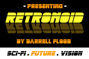 Retronoid: A Retro Font for Bold Designs
