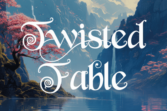 Twisted Fable: A Typeface Born from Fantasy